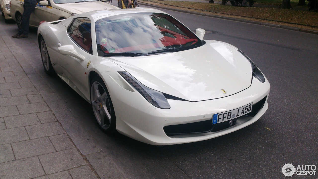 Ferrari 458 Spider