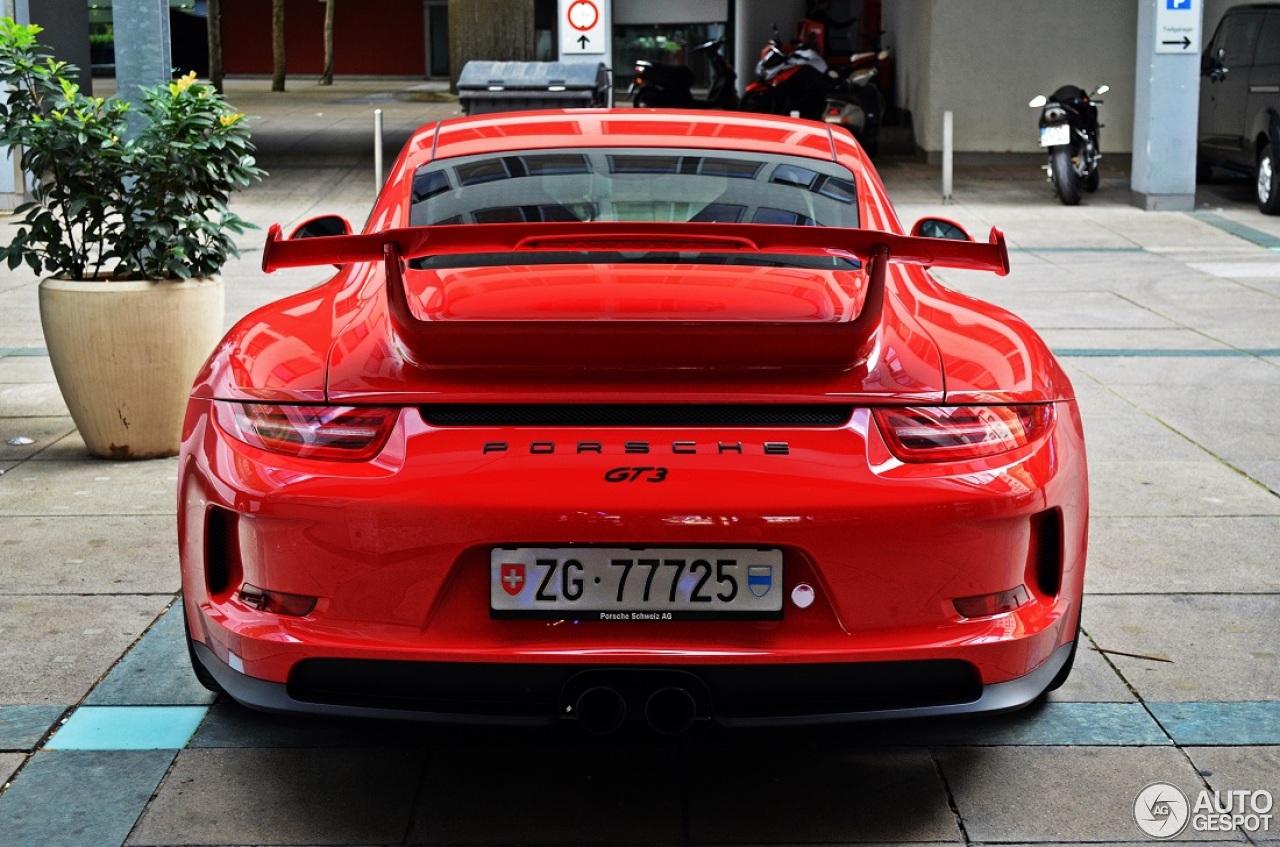 Porsche 991 GT3 MkI