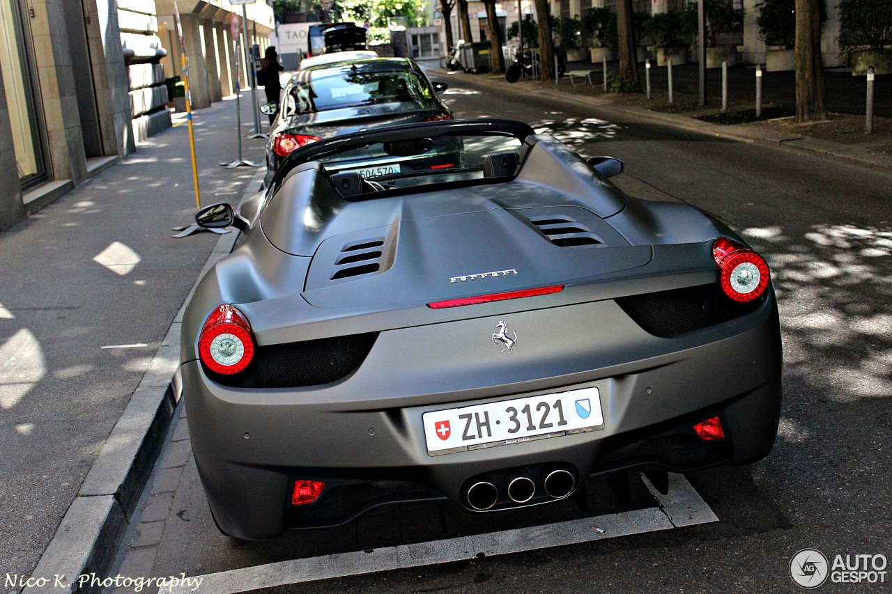 Ferrari 458 Spider