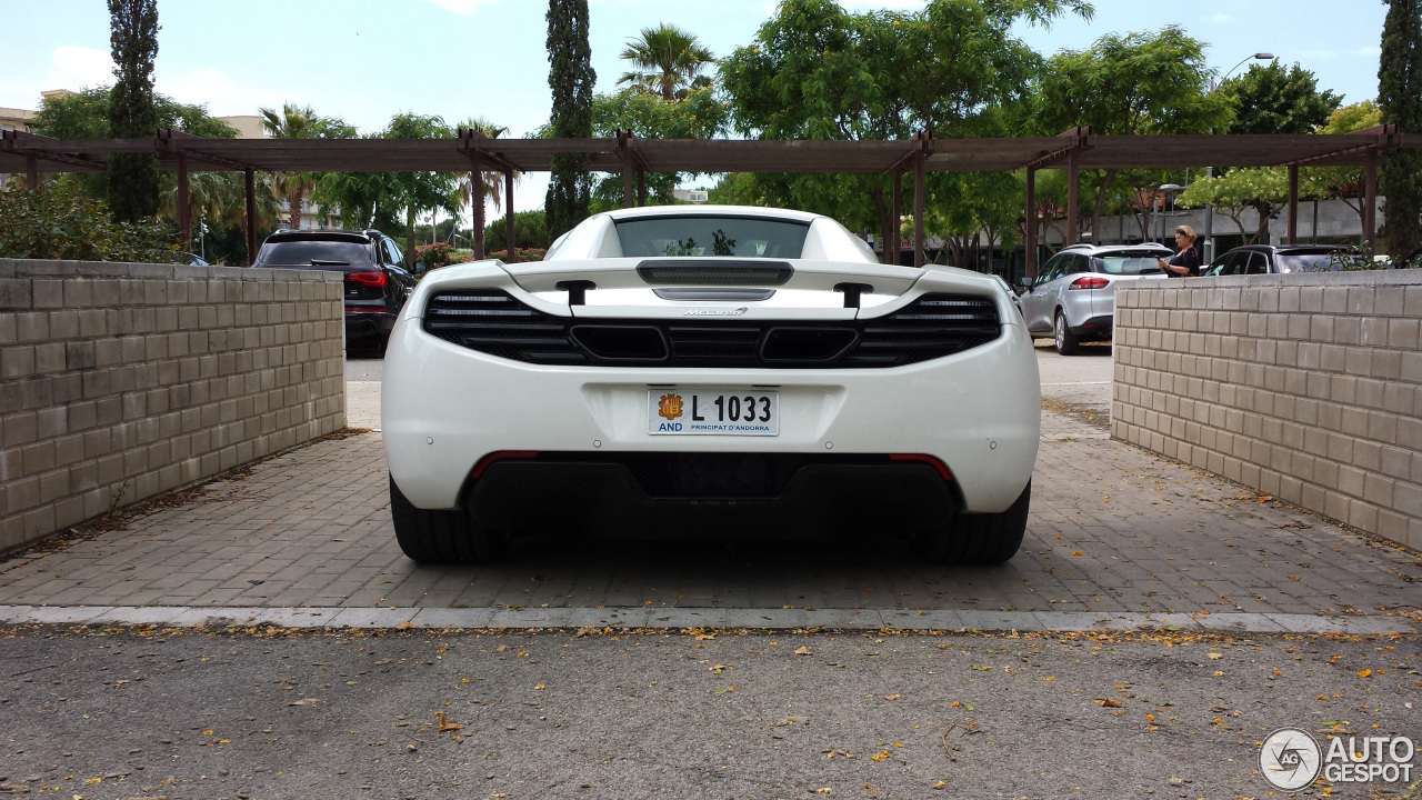 McLaren 12C Spider