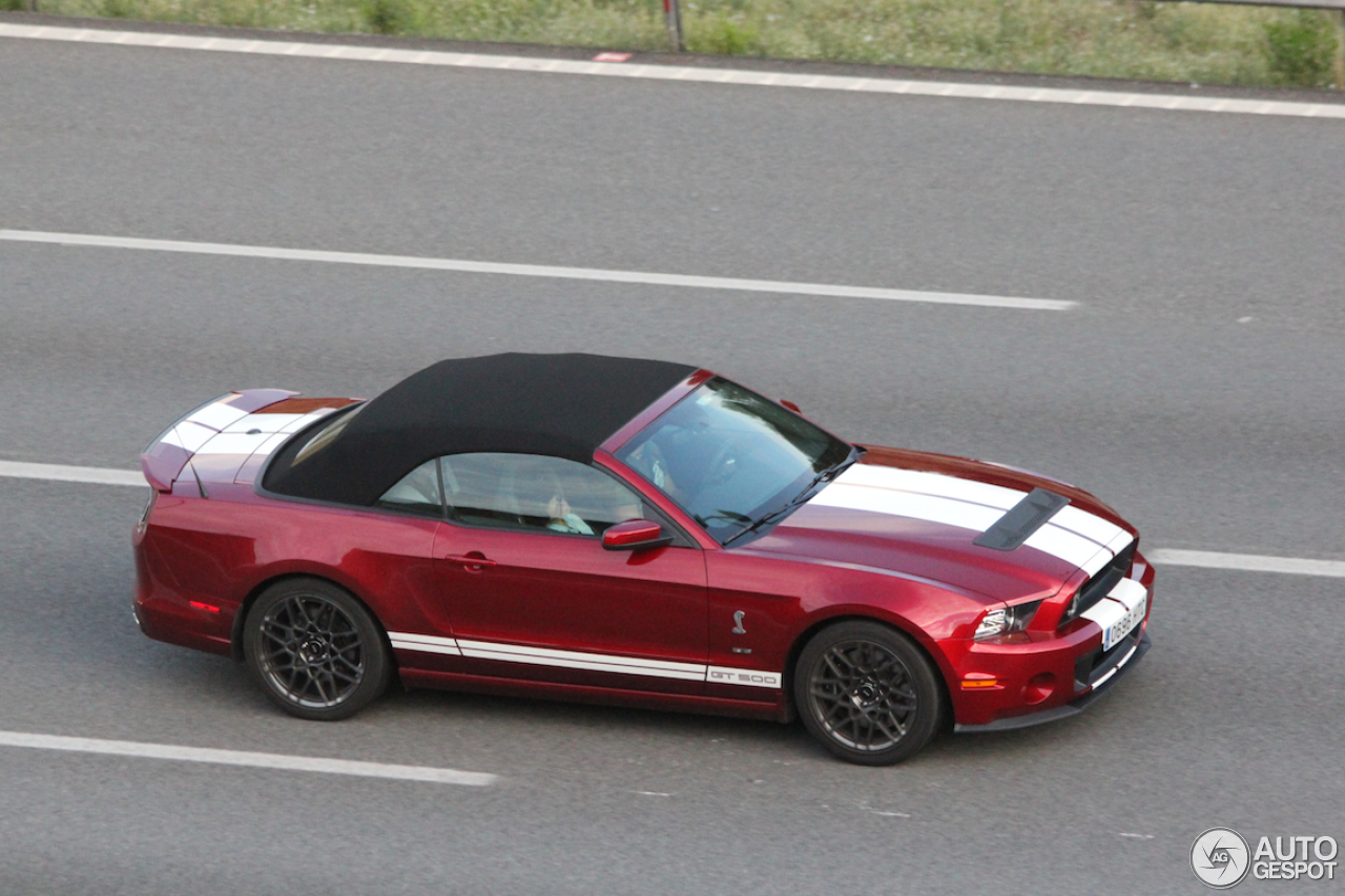 Ford Mustang Shelby GT500 Convertible 2014
