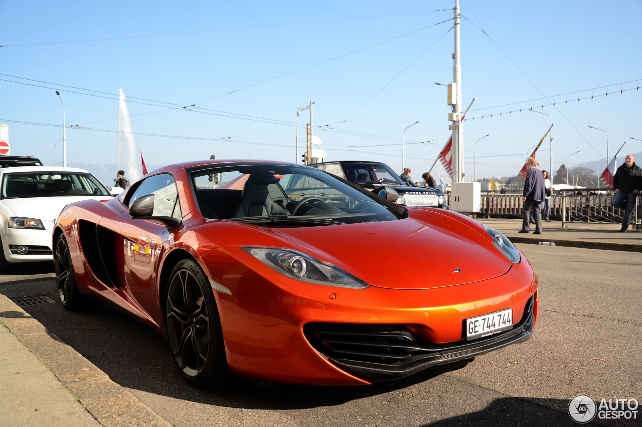 McLaren 12C Spider