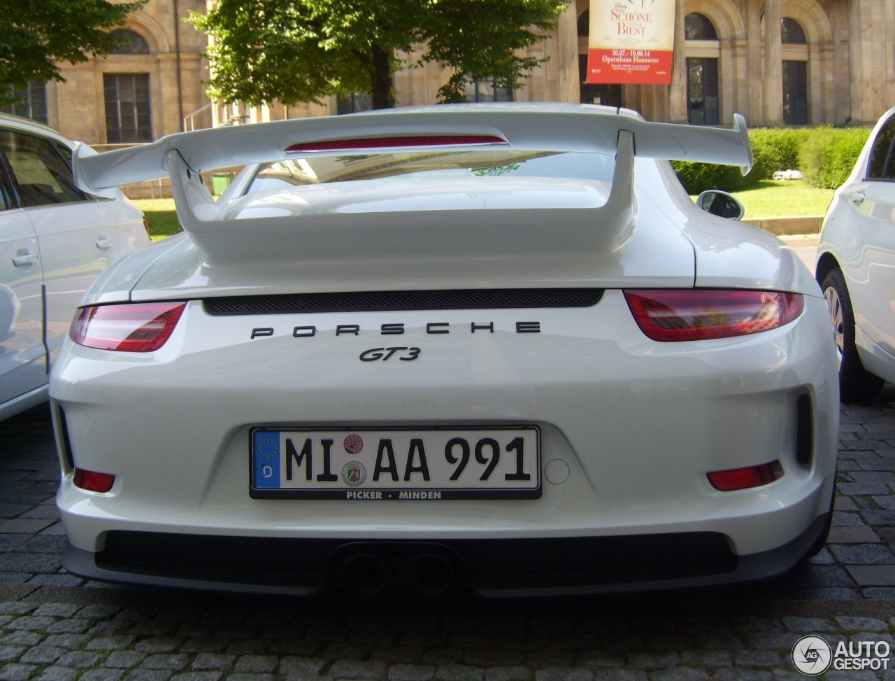 Porsche 991 GT3 MkI