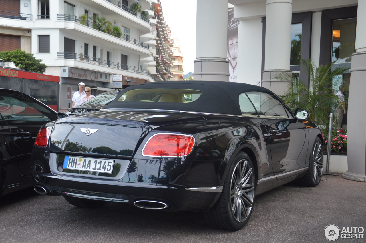 Bentley Continental GTC Speed 2013