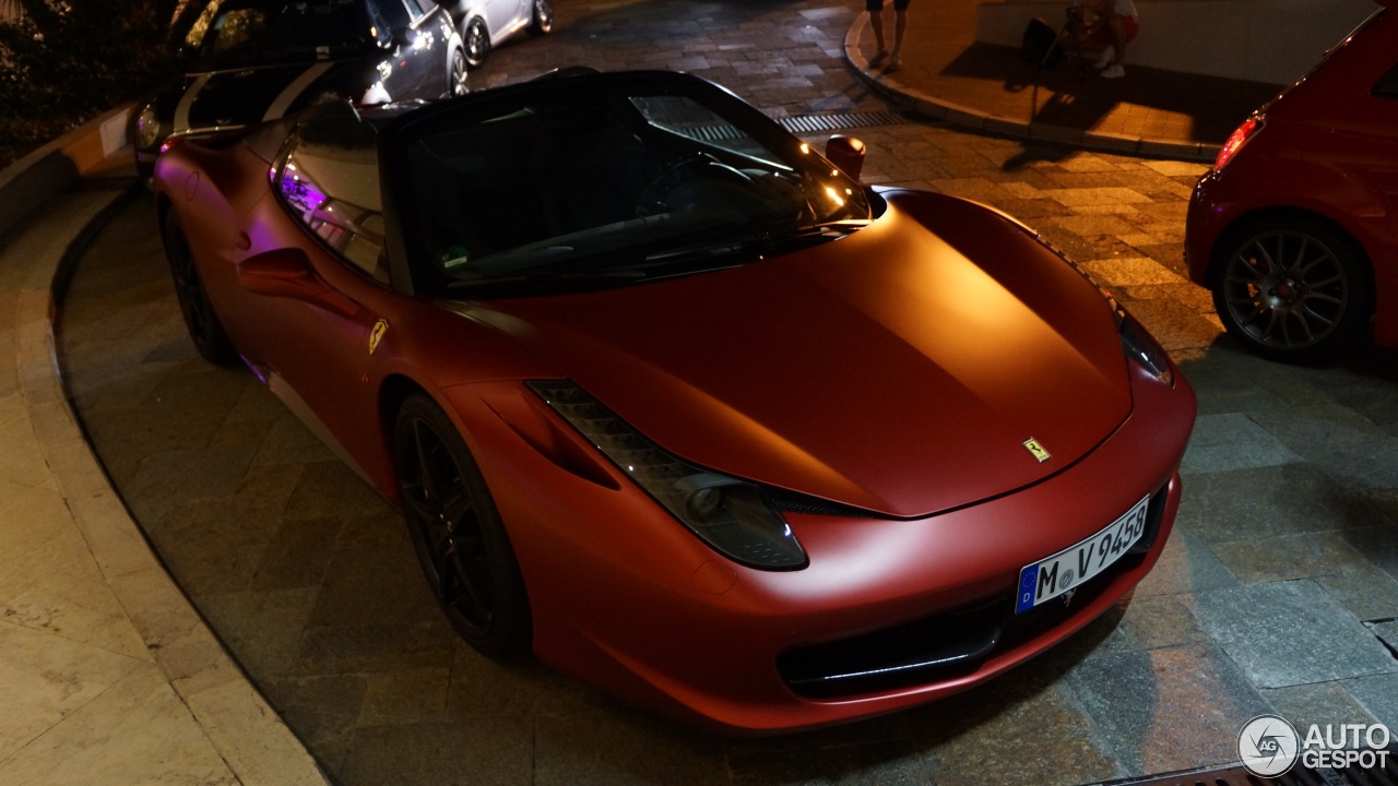 Ferrari 458 Spider