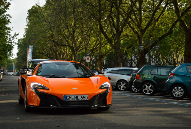 McLaren 650S Spider