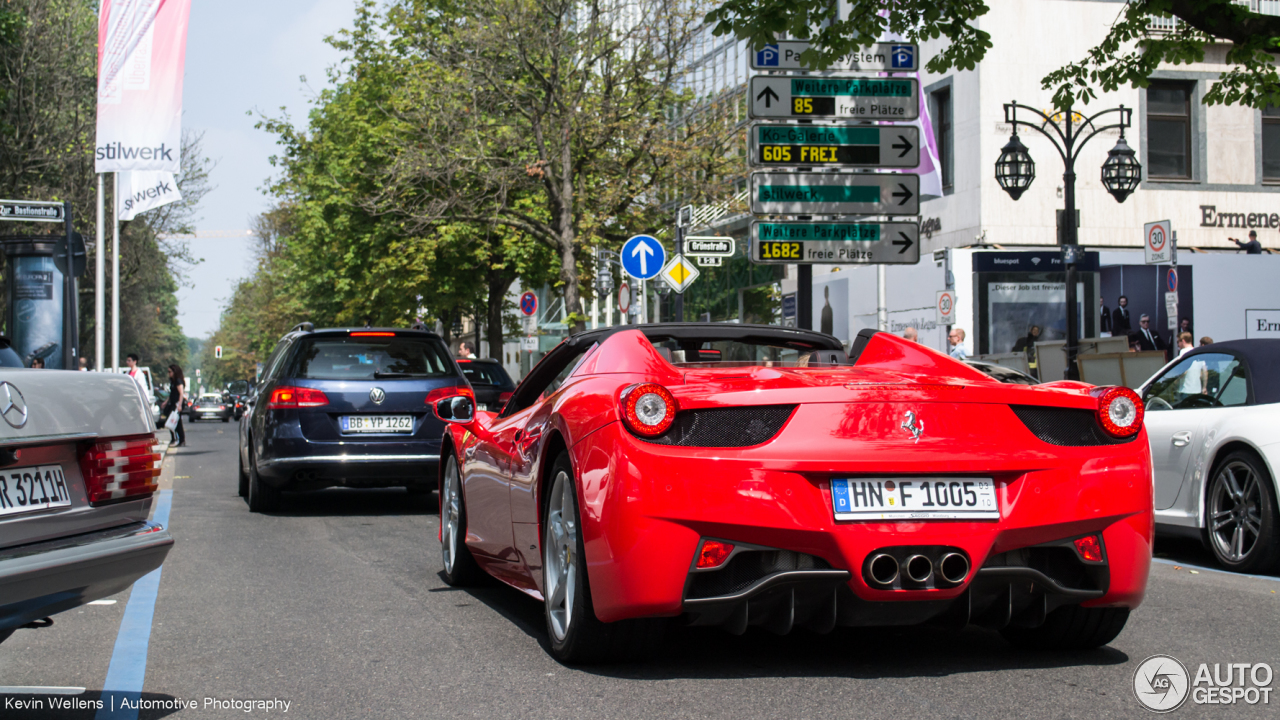 Ferrari 458 Spider