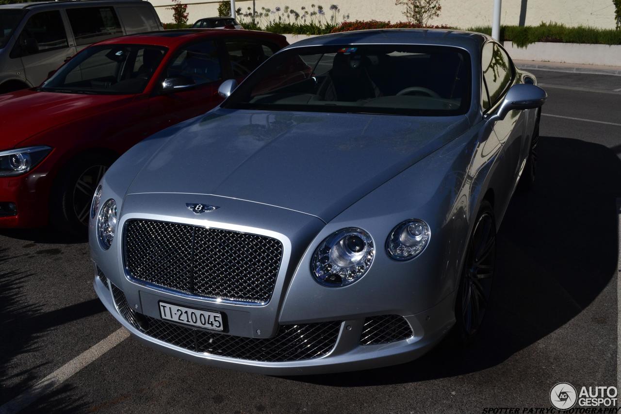 Bentley Continental GT Speed 2012