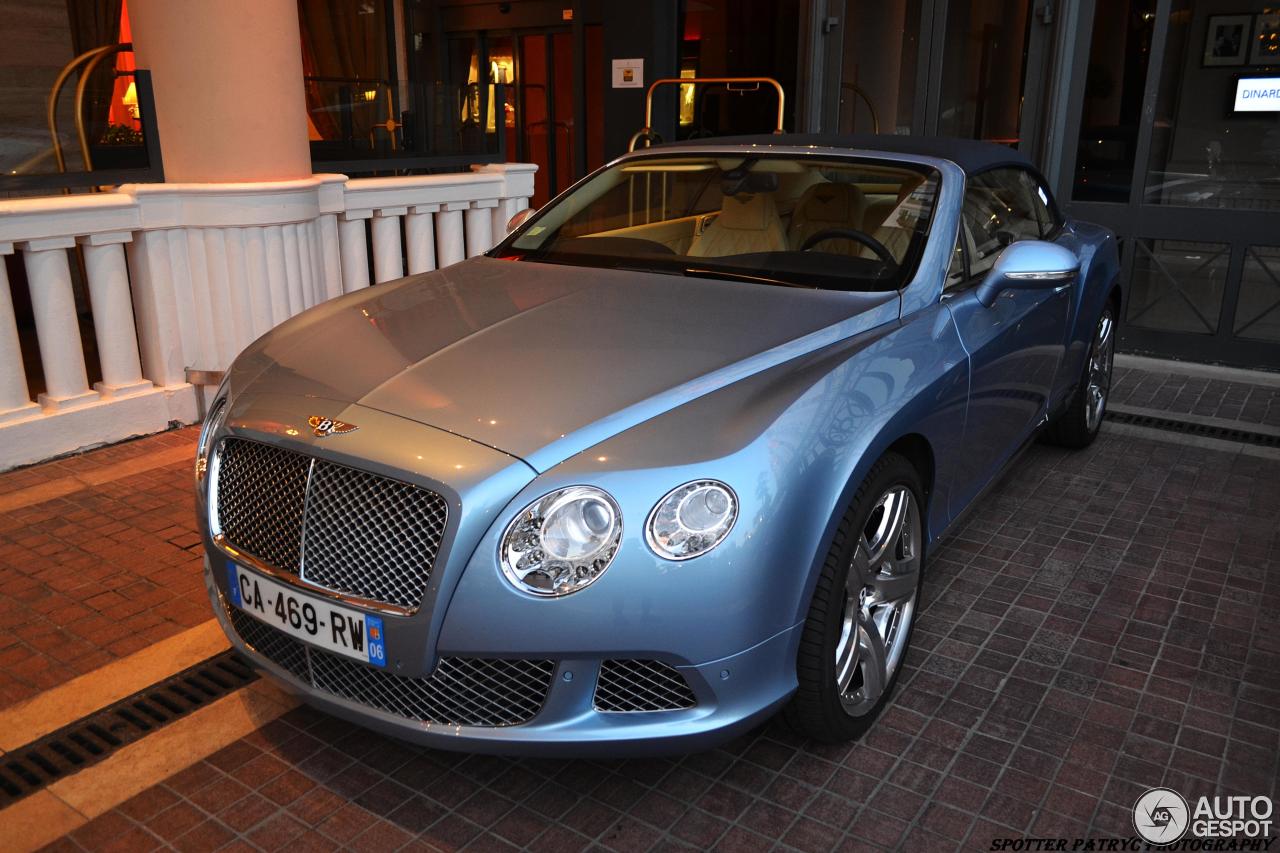 Bentley Continental GTC 2012