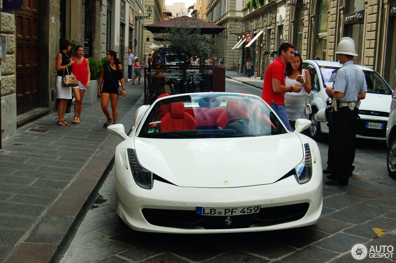 Ferrari 458 Spider