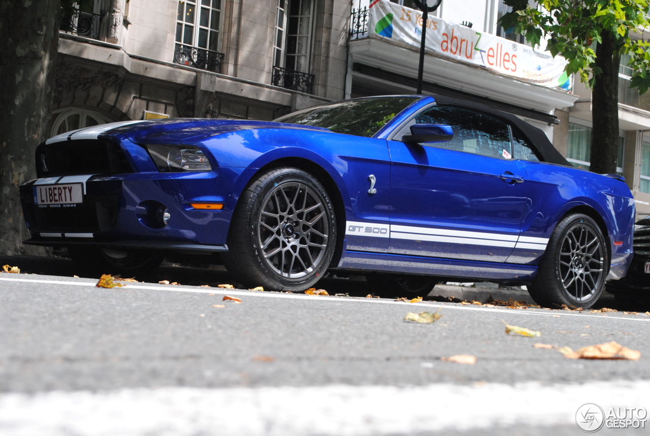 Ford Mustang Shelby GT500 Convertible 2014