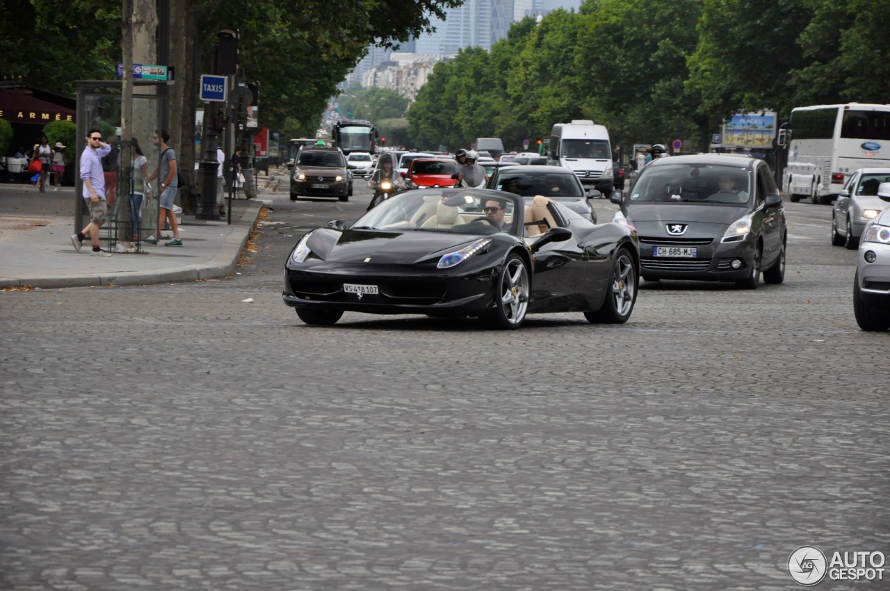 Ferrari 458 Spider