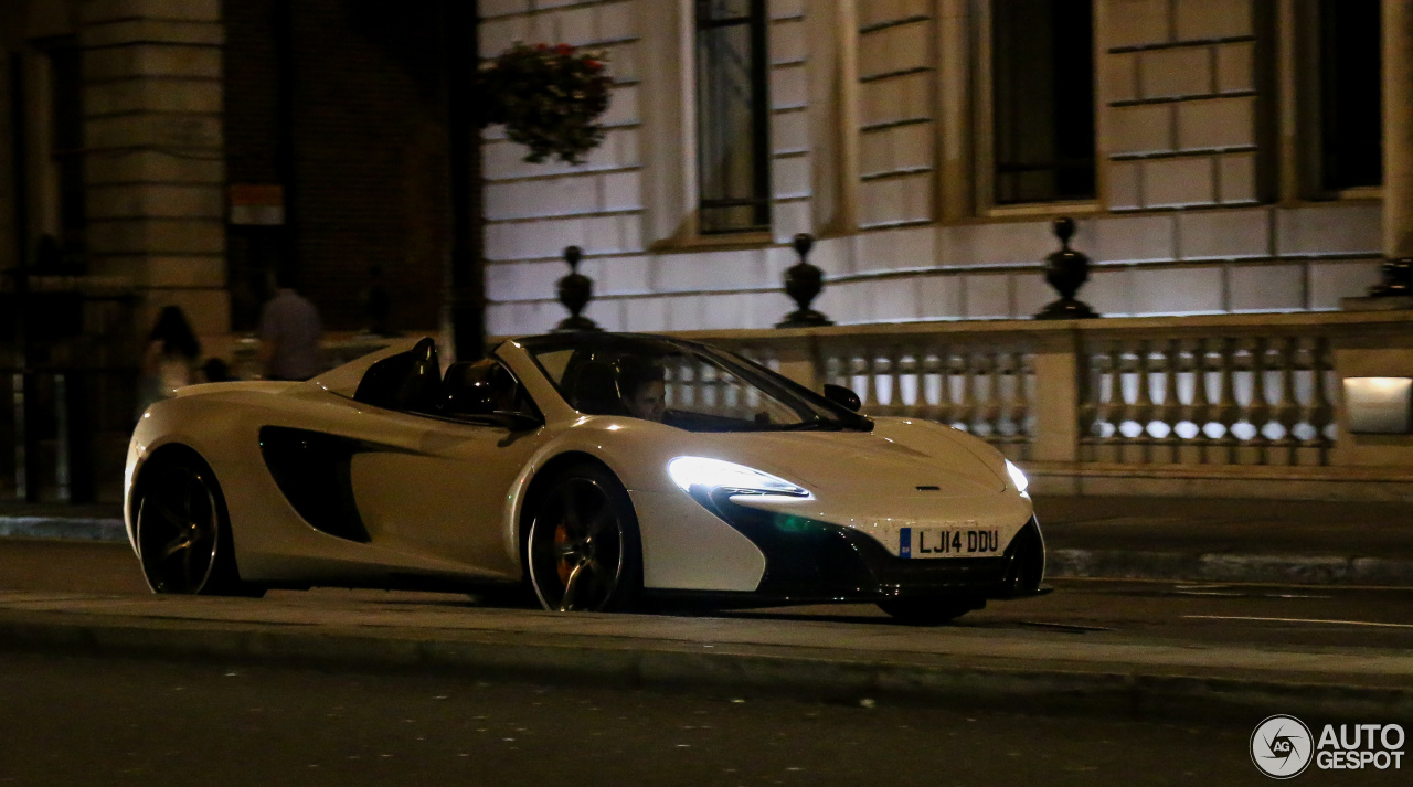 McLaren 650S Spider