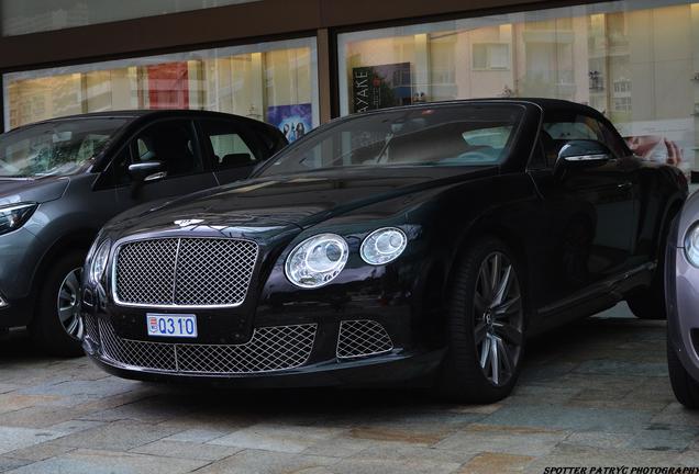 Bentley Continental GTC 2012