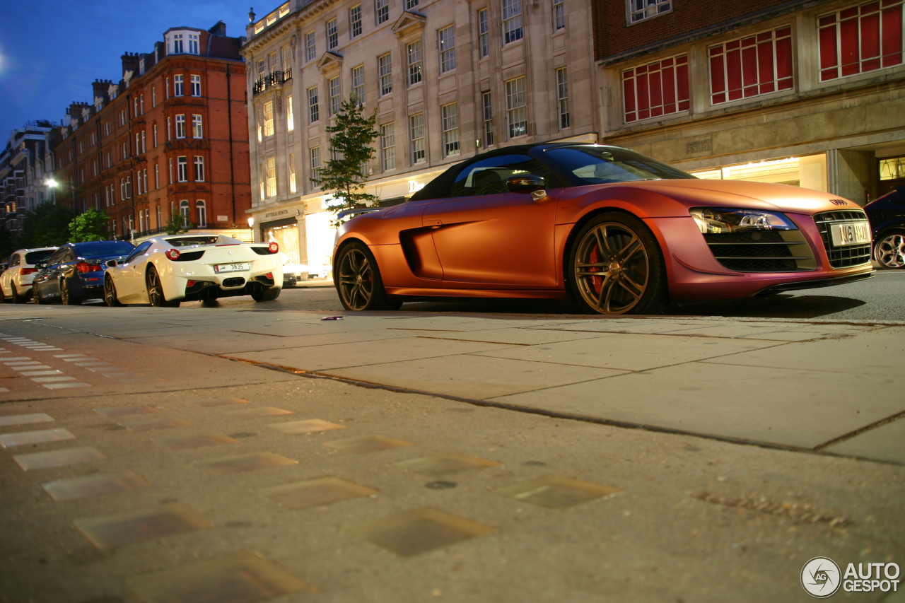 Audi R8 GT Spyder