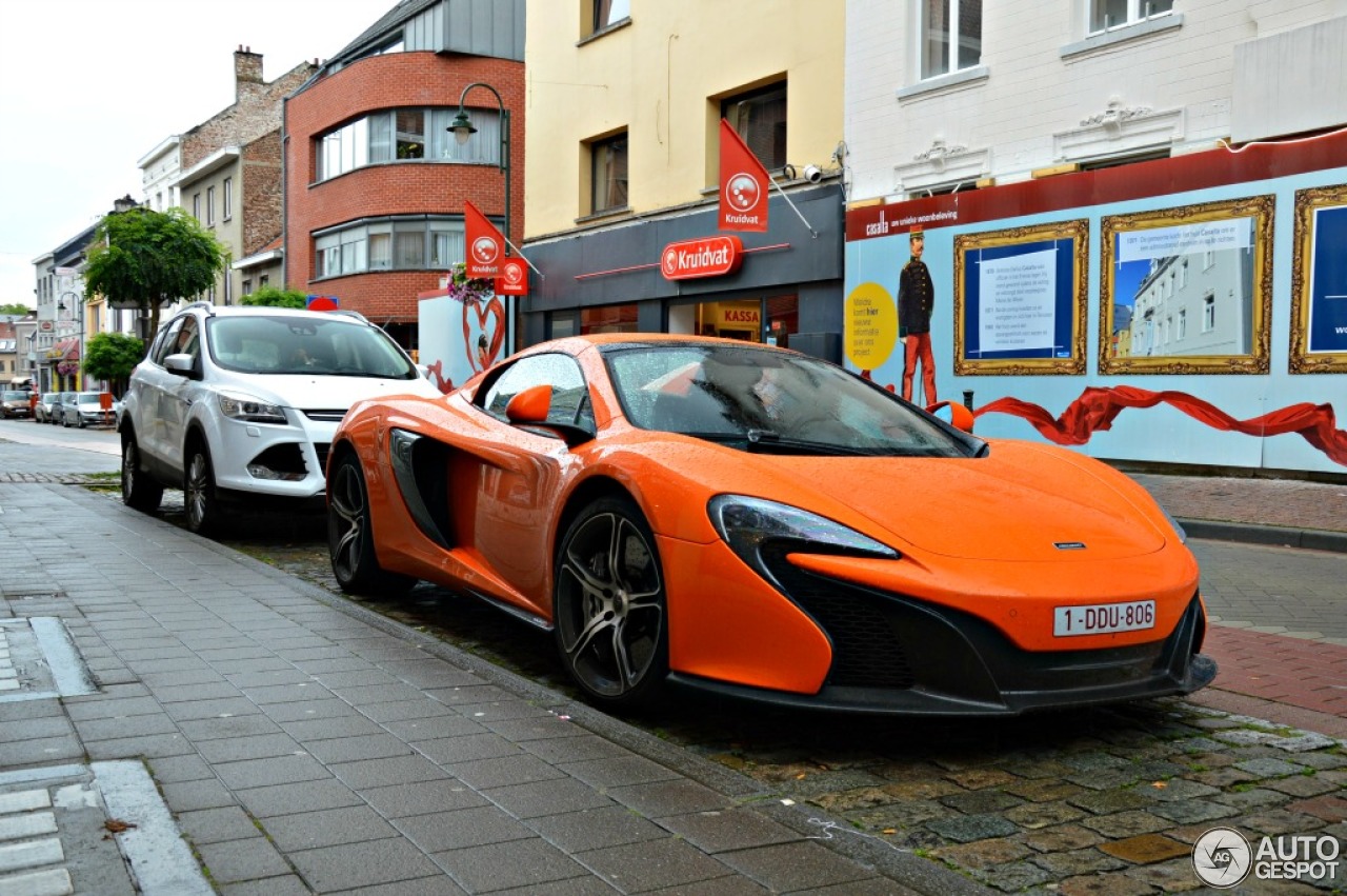 McLaren 650S Spider