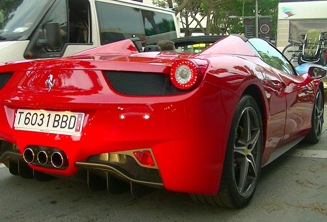 Ferrari 458 Spider