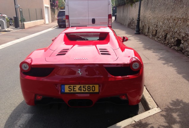 Ferrari 458 Spider