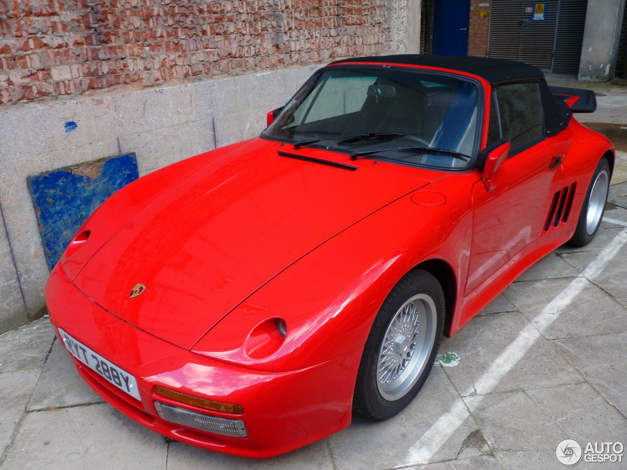 Porsche 930 Strosek Turbo Cabriolet