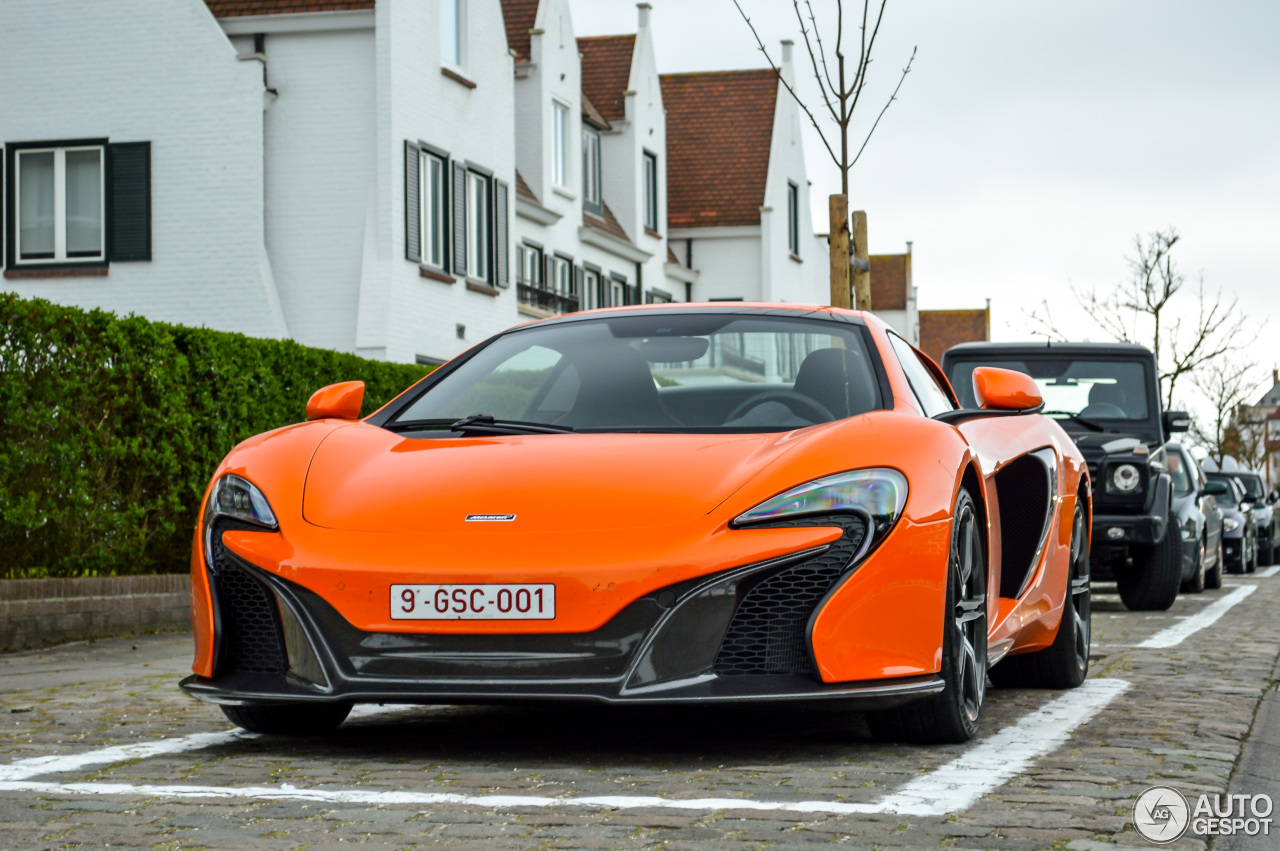 McLaren 650S Spider