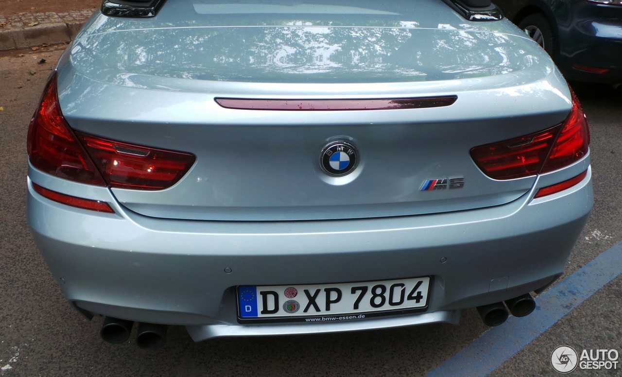 BMW M6 F12 Cabriolet