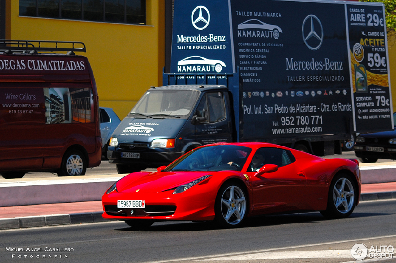 Ferrari 458 Spider