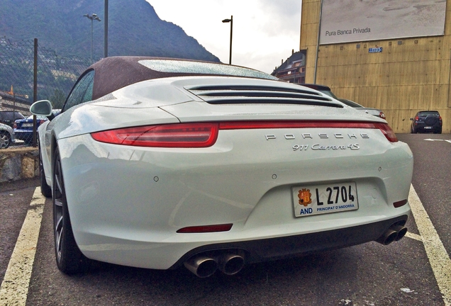 Porsche 991 Carrera 4S Cabriolet MkI