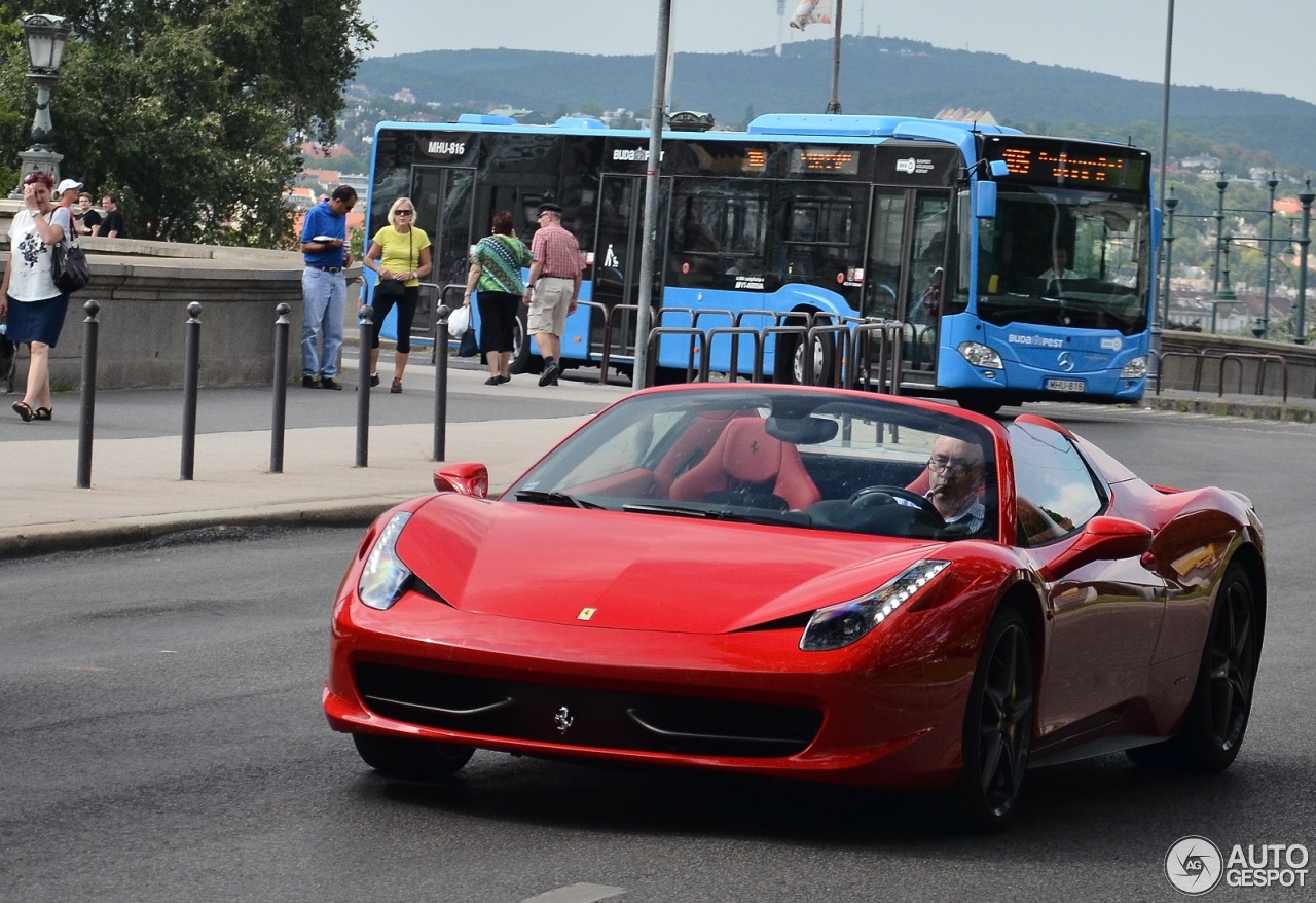 Ferrari 458 Spider