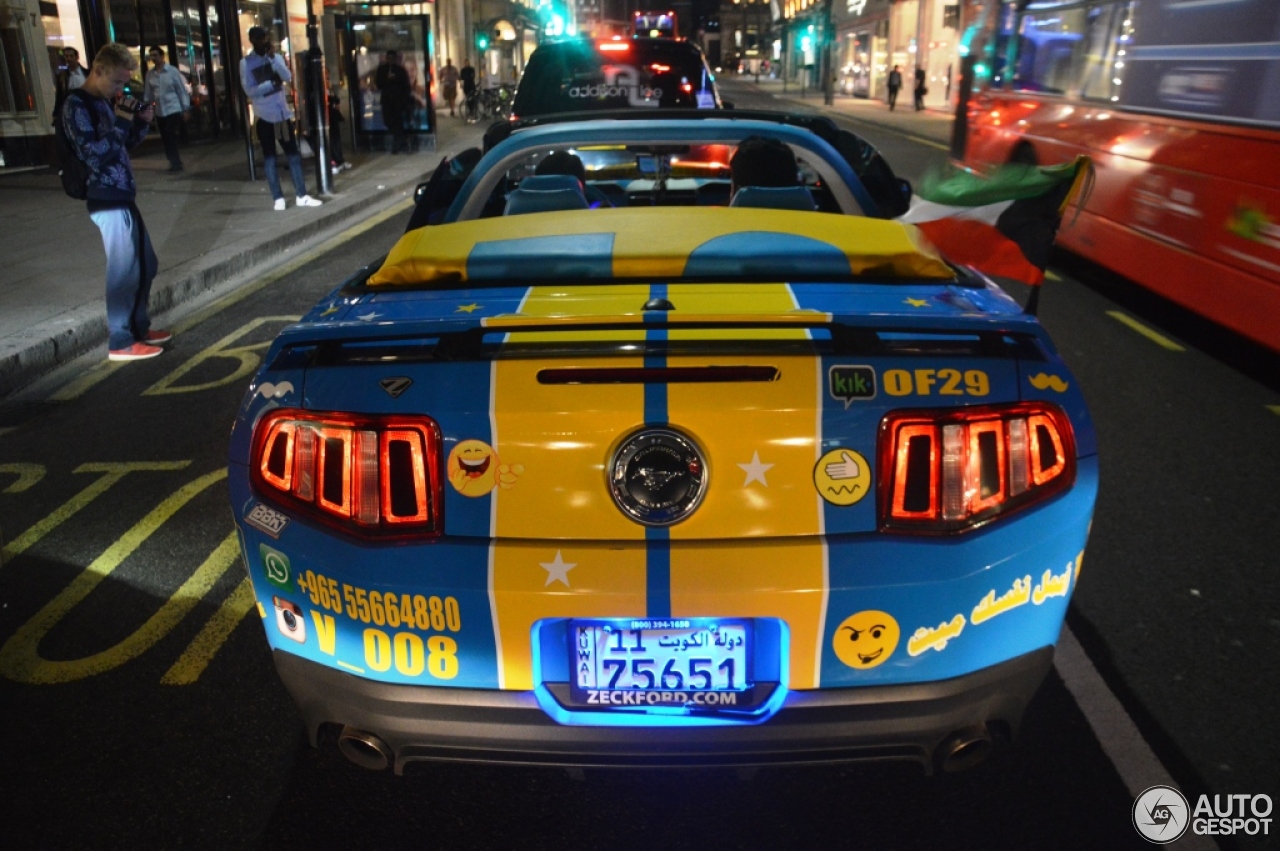 Ford Mustang GT California Special Convertible 2012