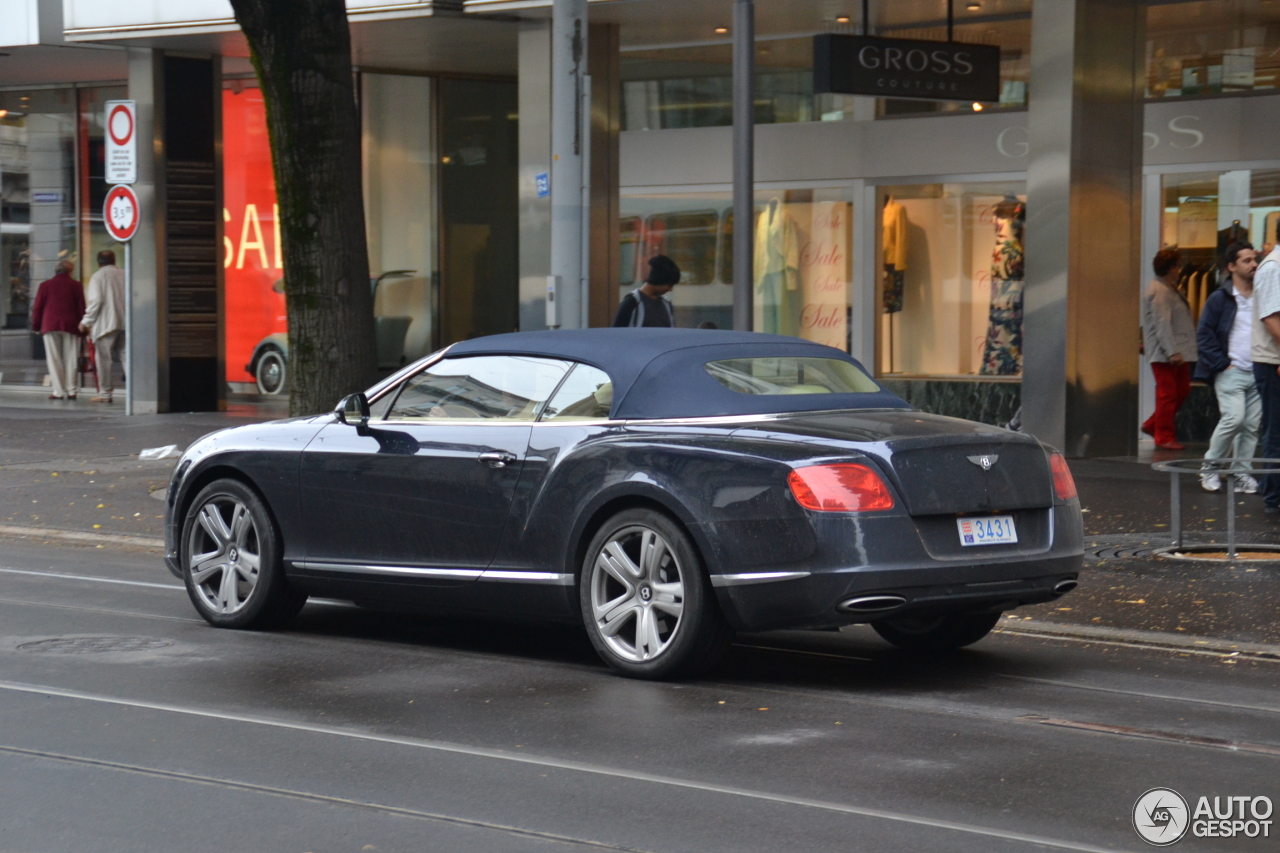 Bentley Continental GTC 2012