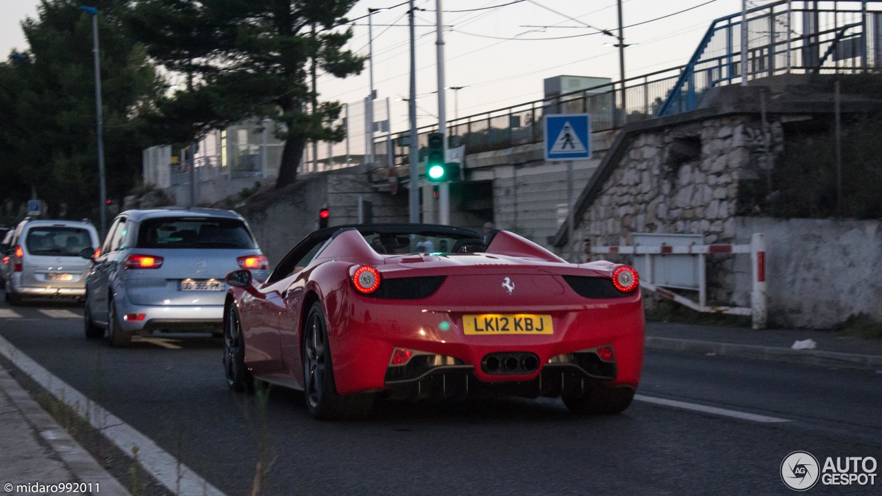 Ferrari 458 Spider