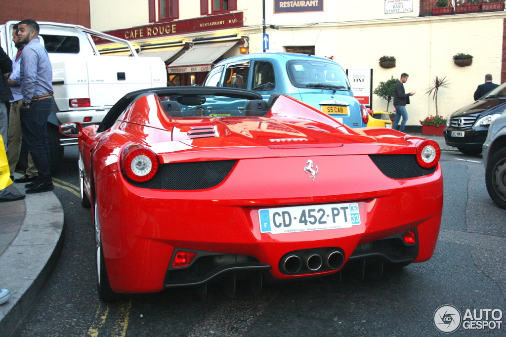 Ferrari 458 Spider