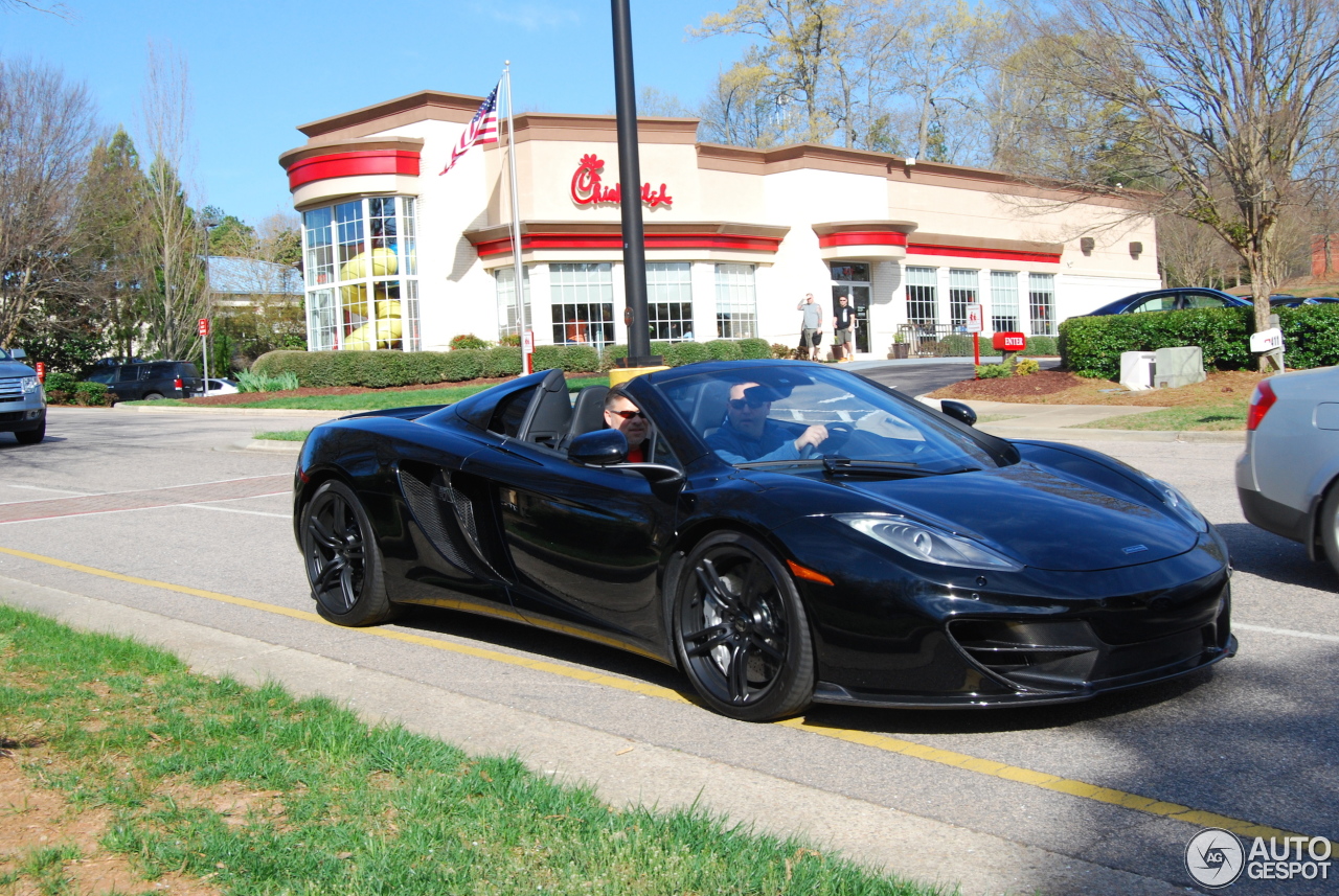 McLaren 50 12C Spider