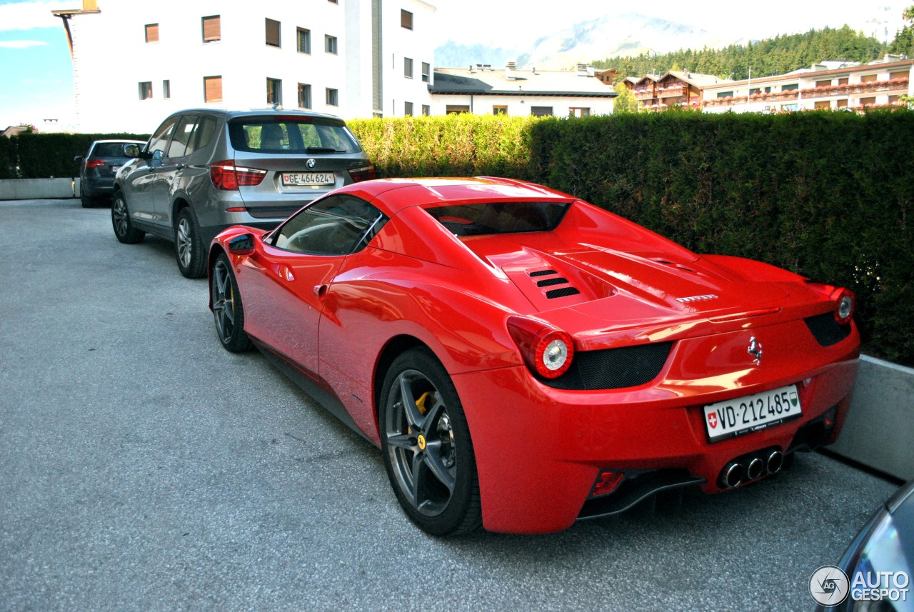 Ferrari 458 Spider