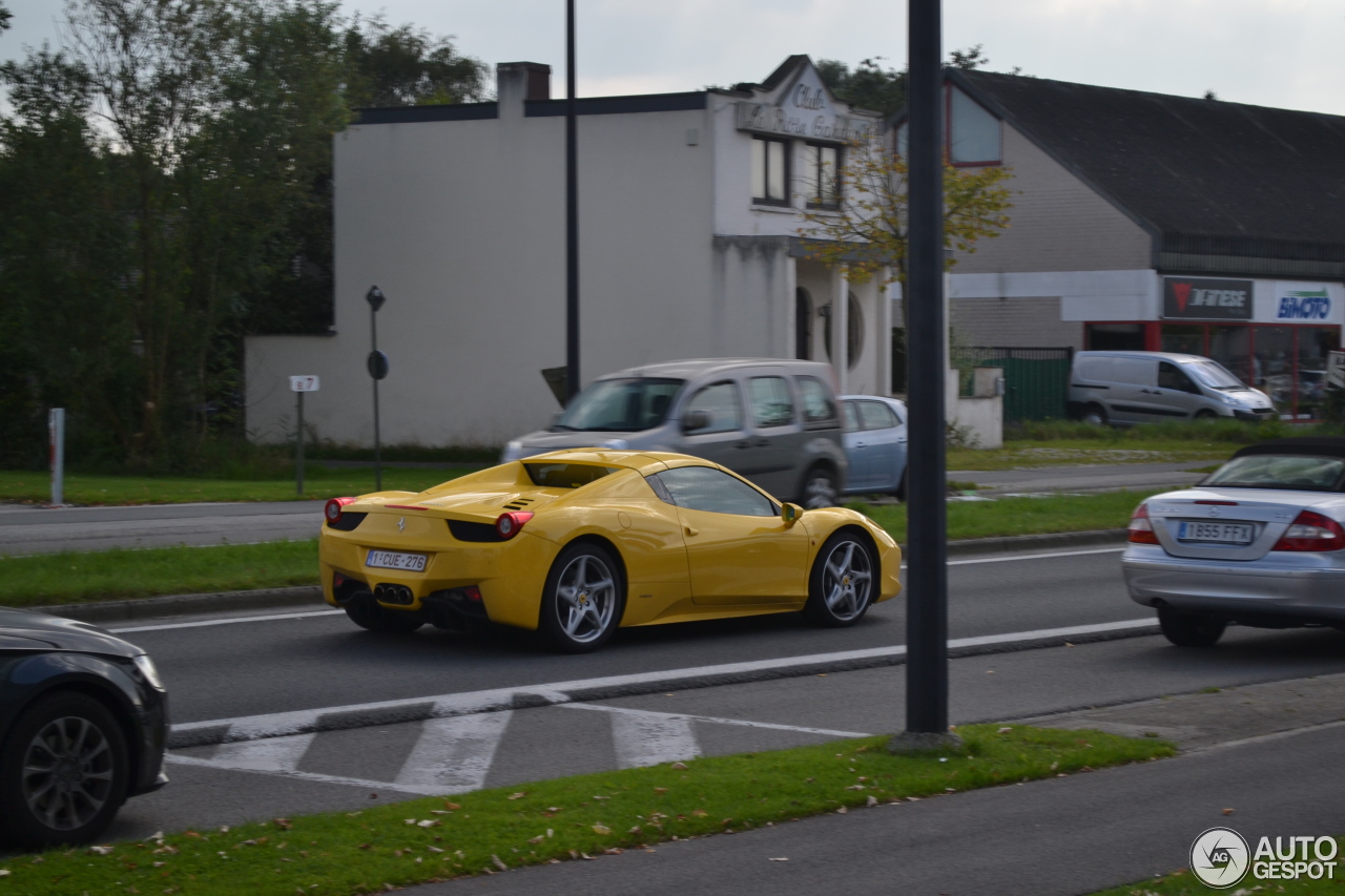 Ferrari 458 Spider