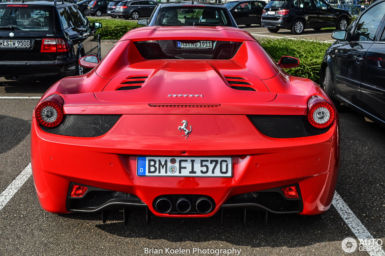 Ferrari 458 Spider