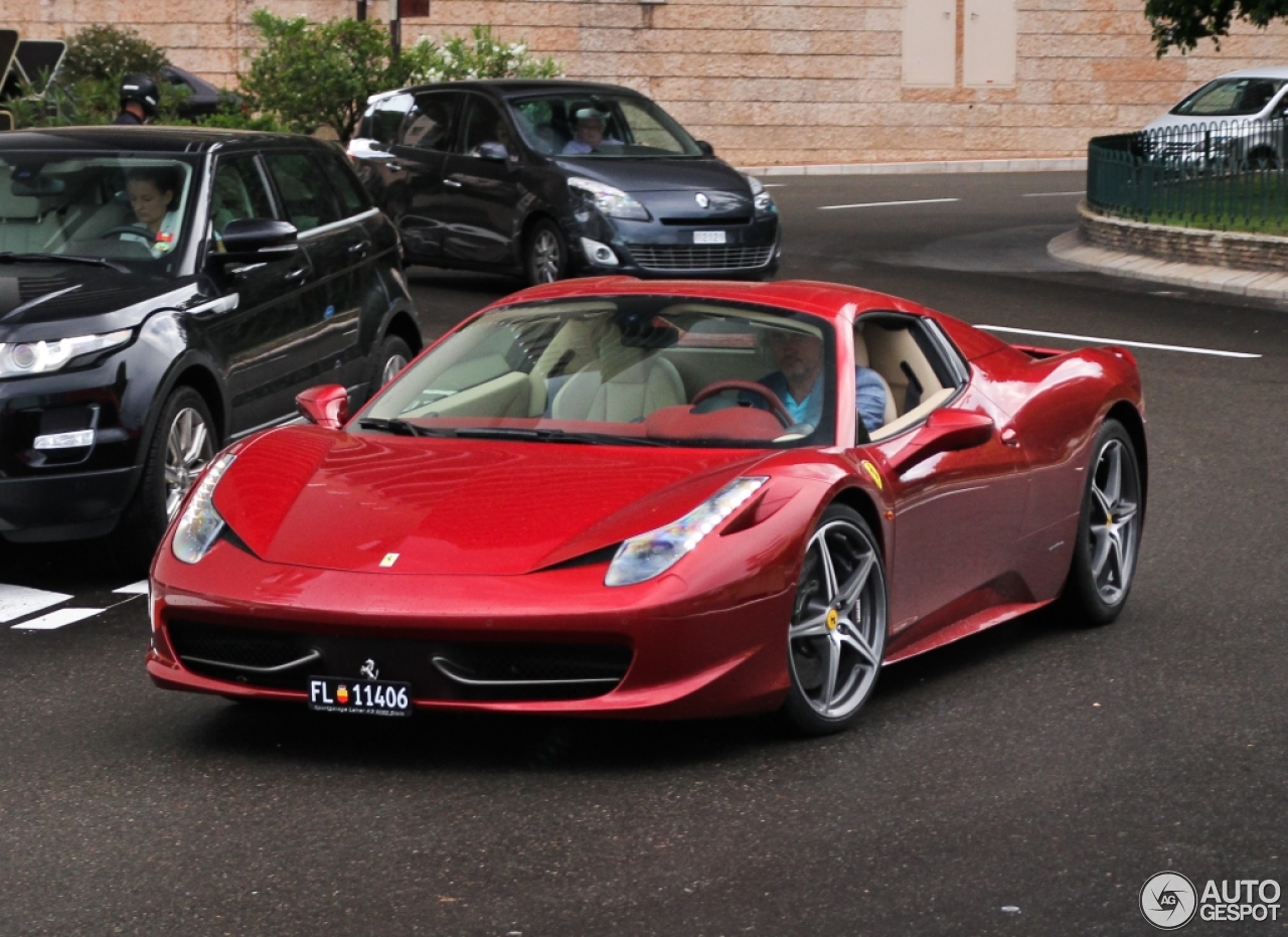 Ferrari 458 Spider