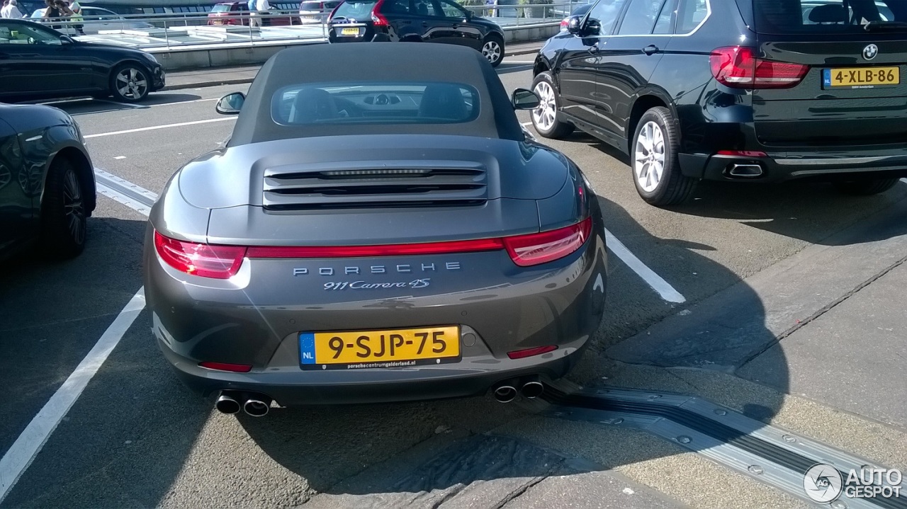 Porsche 991 Carrera 4S Cabriolet MkI