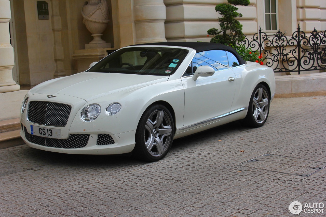 Bentley Continental GTC 2012