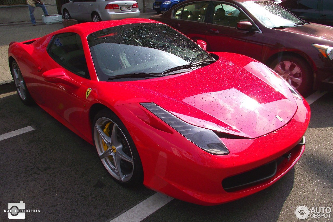 Ferrari 458 Spider