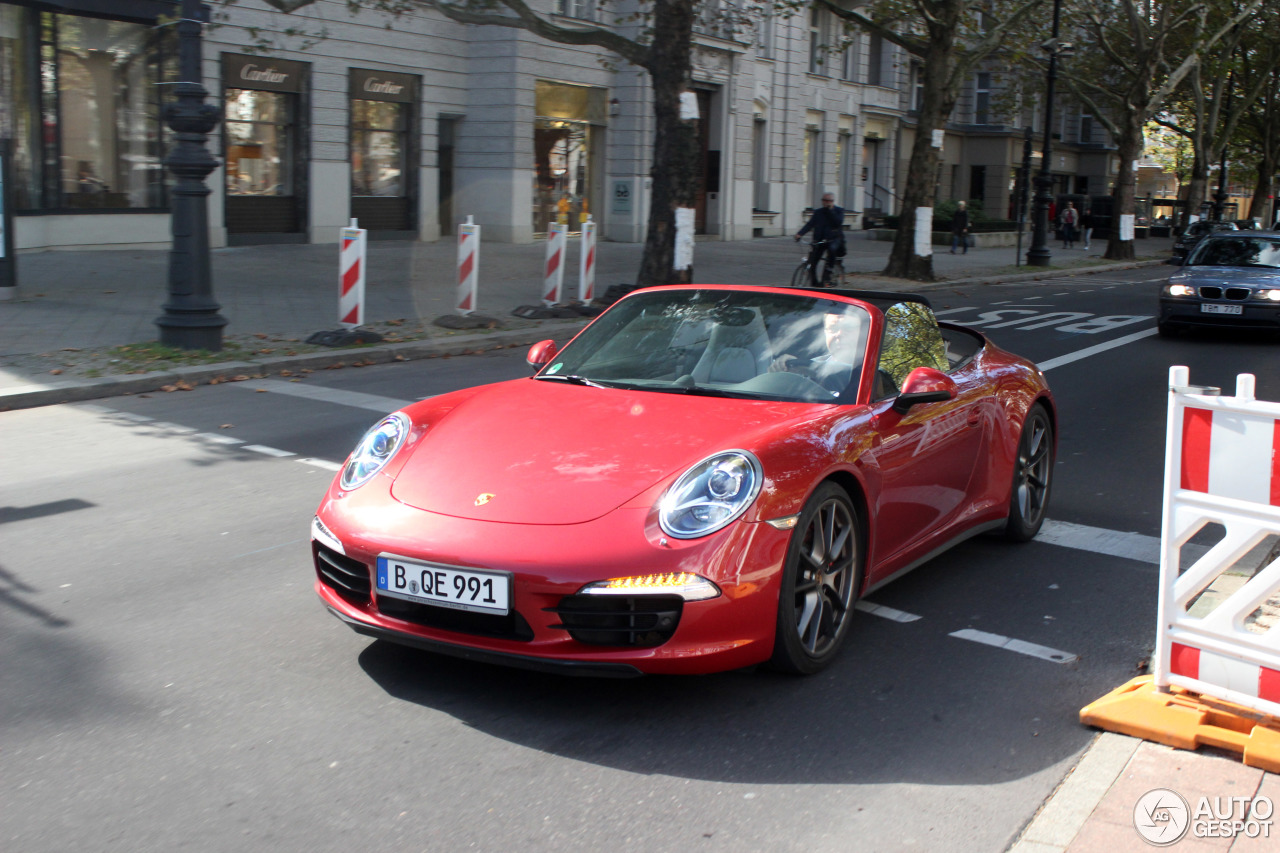 Porsche 991 Carrera 4S Cabriolet MkI