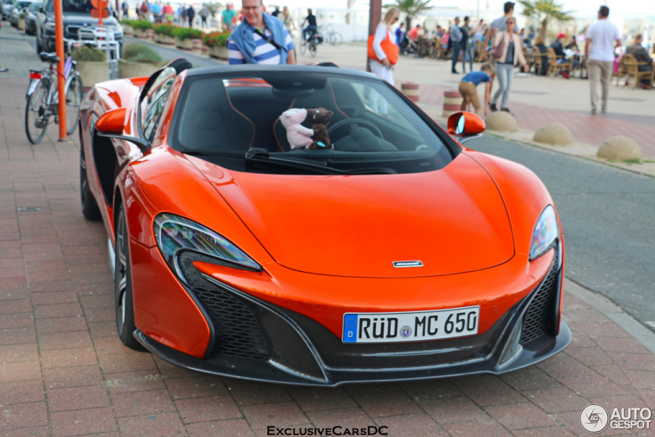 McLaren 650S Spider