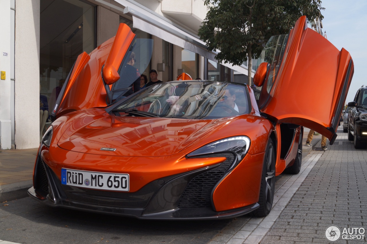 McLaren 650S Spider