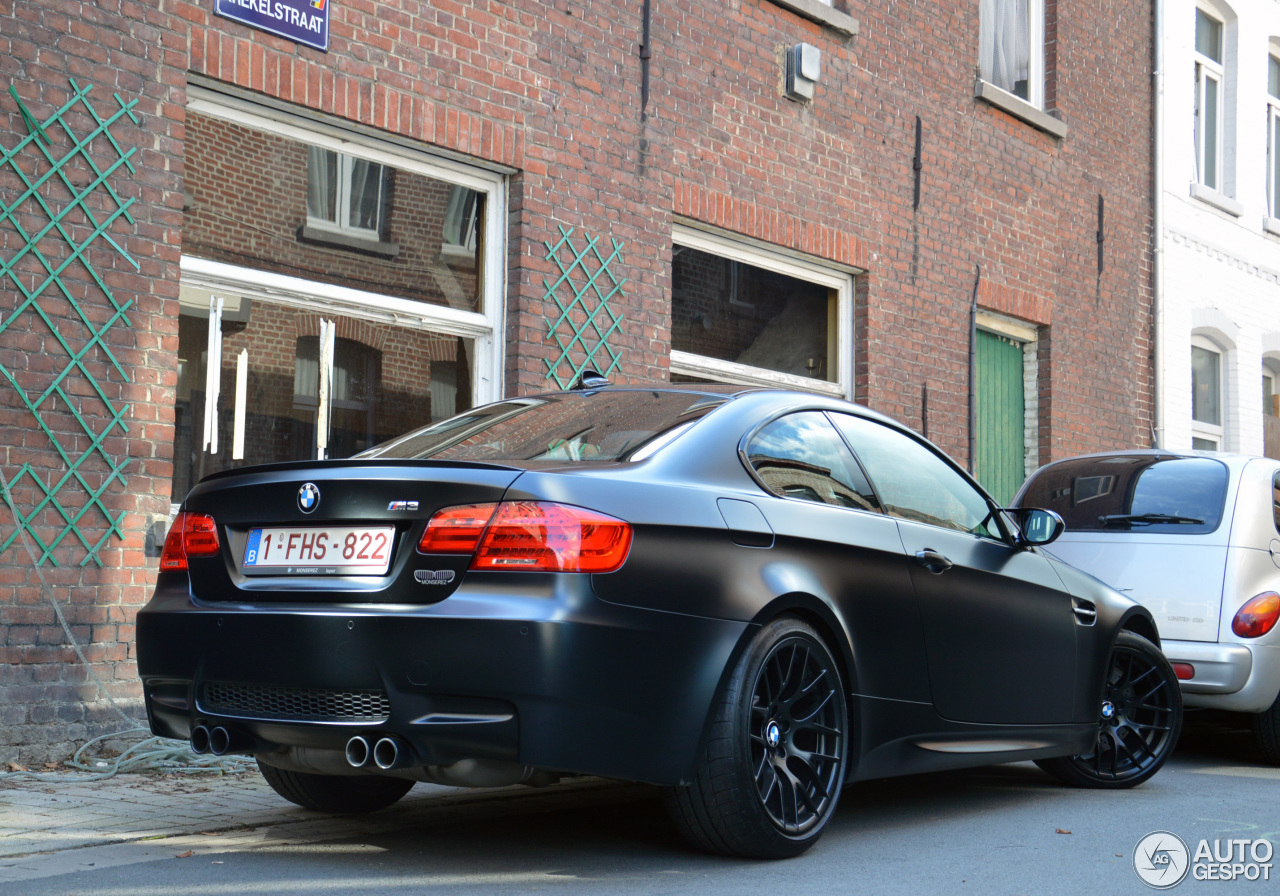 BMW M3 E92 Coupé Frozen Black Edition