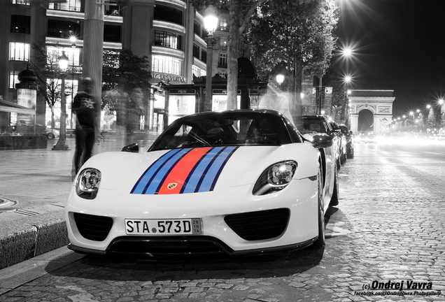 Porsche 918 Spyder Weissach Package