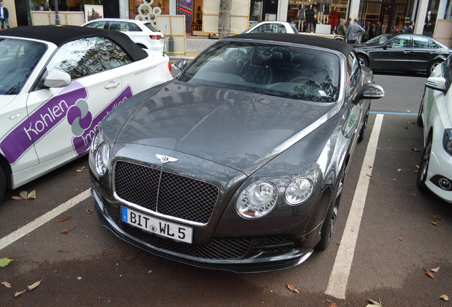 Bentley Continental GTC Speed 2013