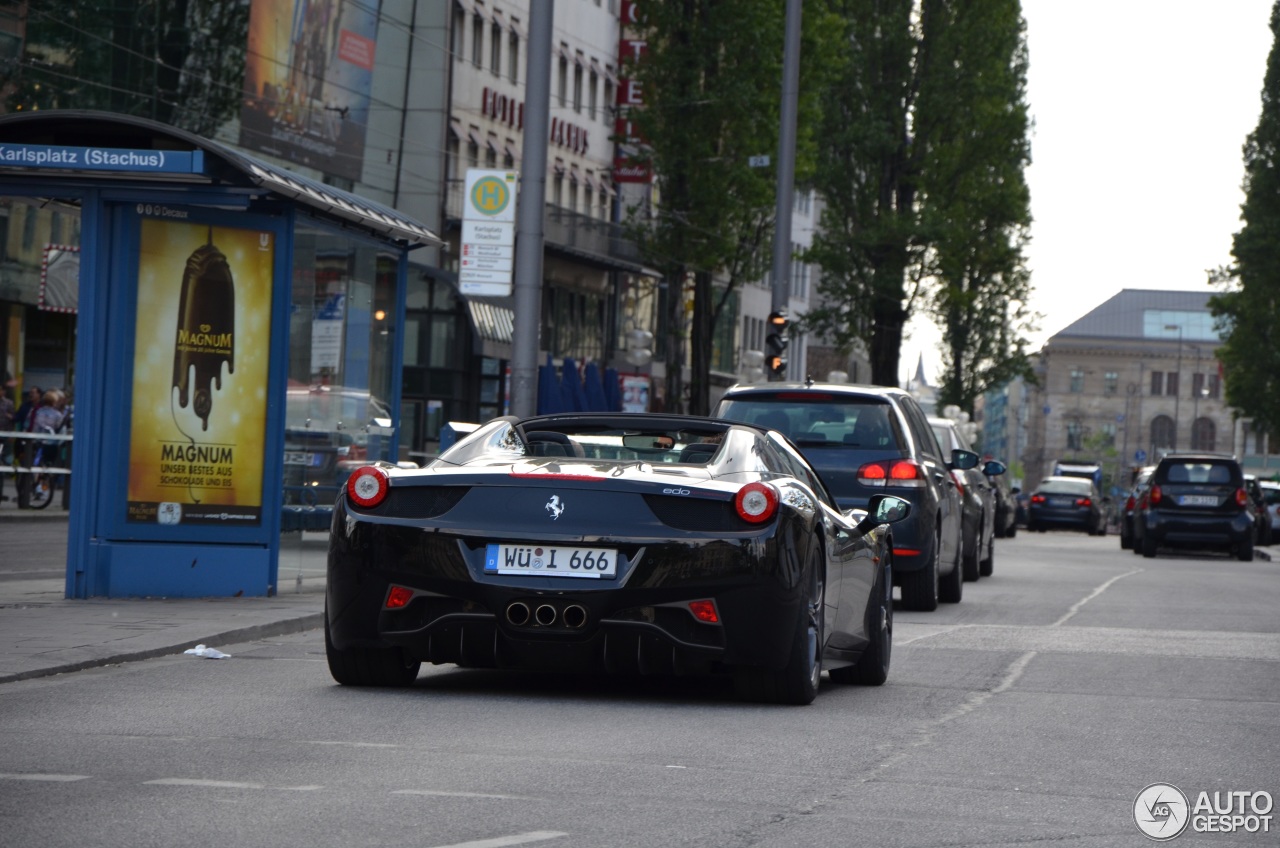 Ferrari 458 Spider Edo Competition