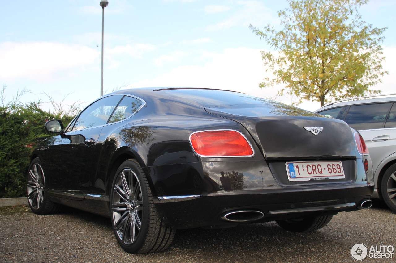 Bentley Continental GT Speed 2012