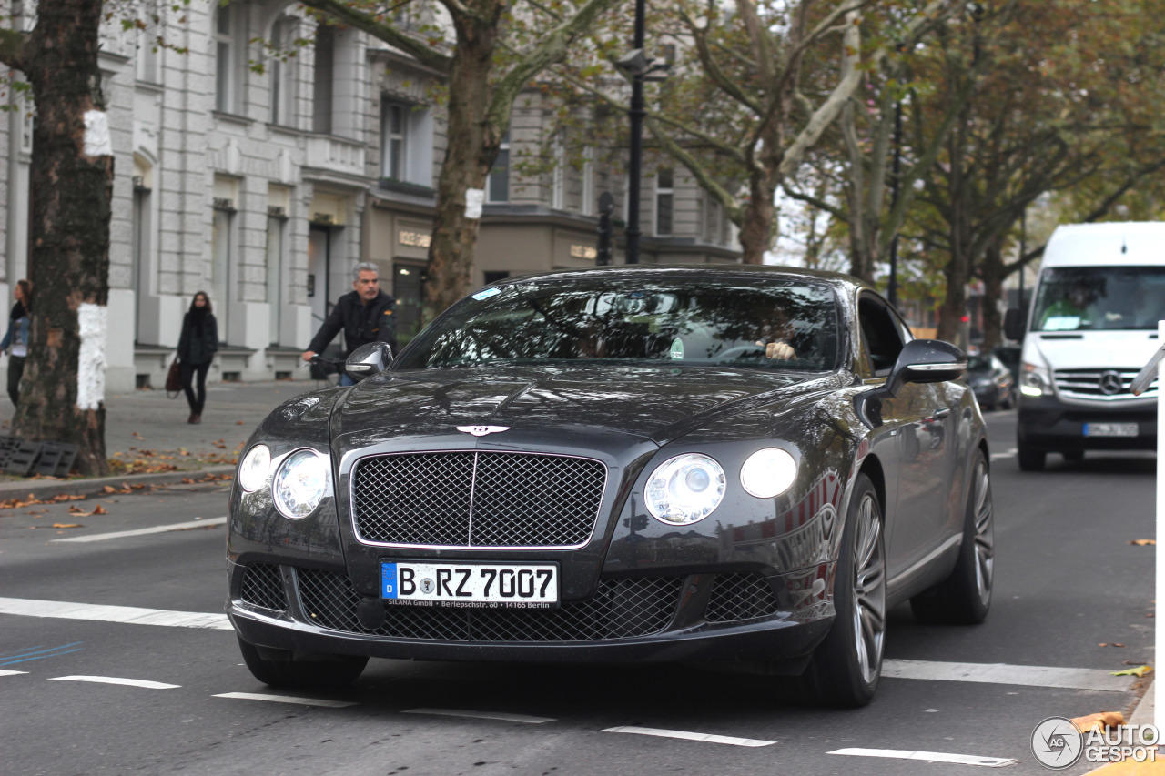 Bentley Continental GT Speed 2012