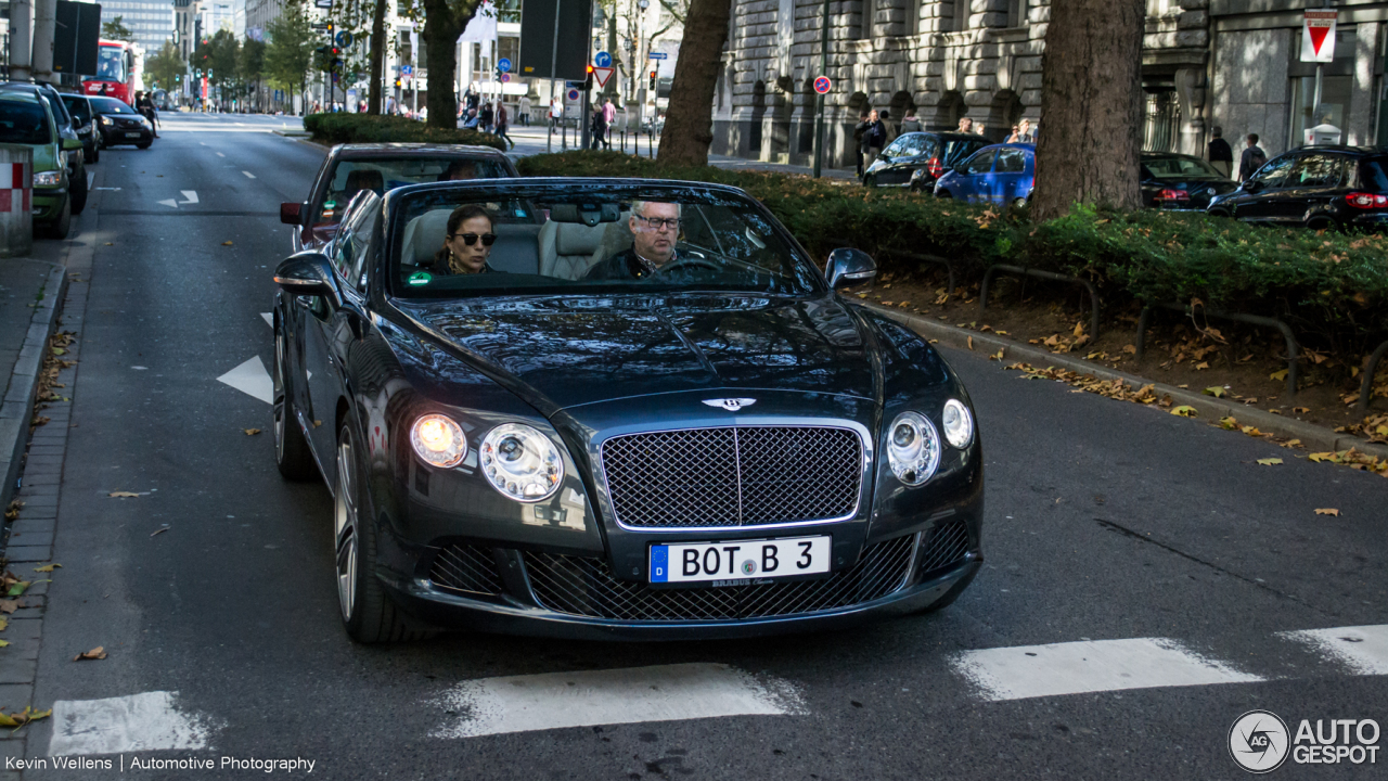 Bentley Continental GTC Speed 2013